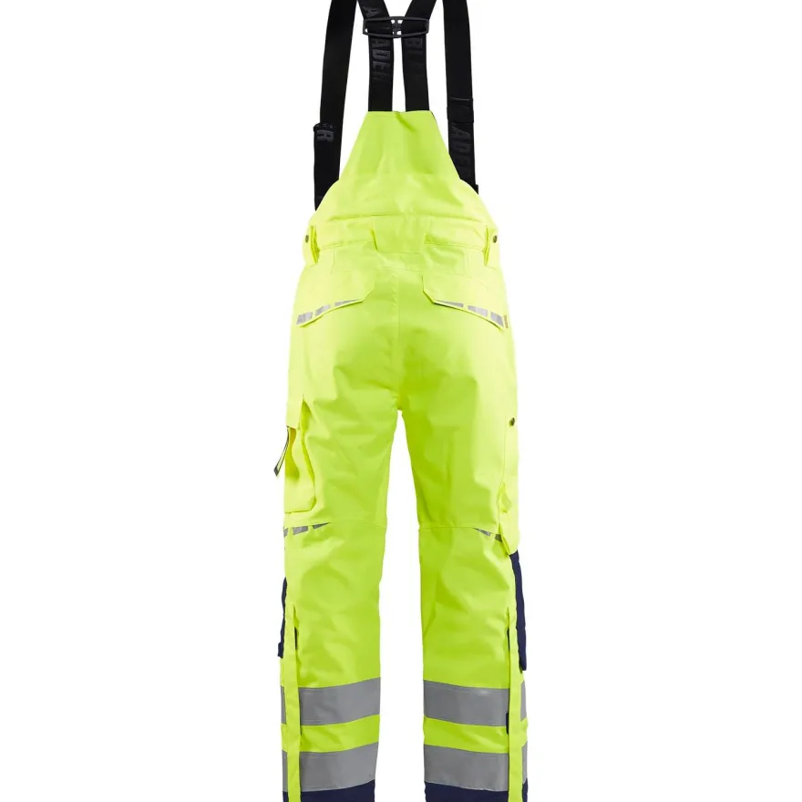 Kuorihousut Blåkläder 1867 Highvis, huomiokeltainen/sininen