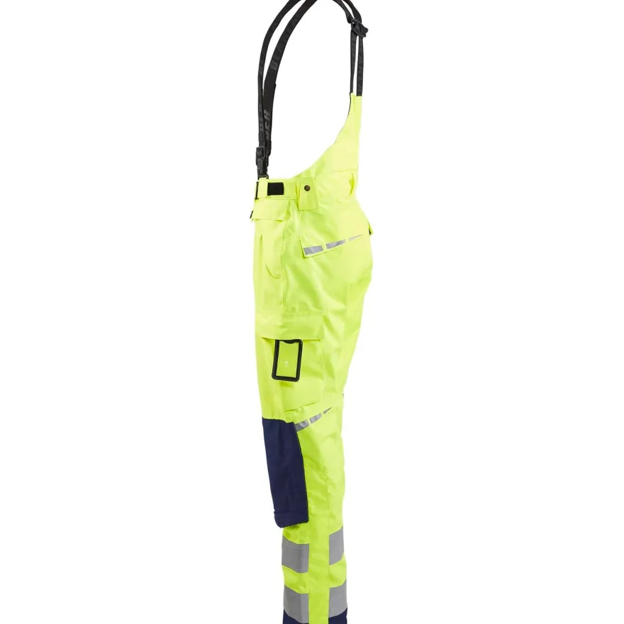 Kuorihousut Blåkläder 1867 Highvis, huomiokeltainen/sininen