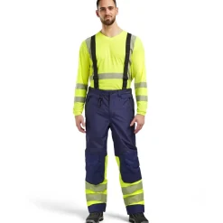 Kuorihousut Blåkläder 1877 Highvis, tuulen/vedenpitävät