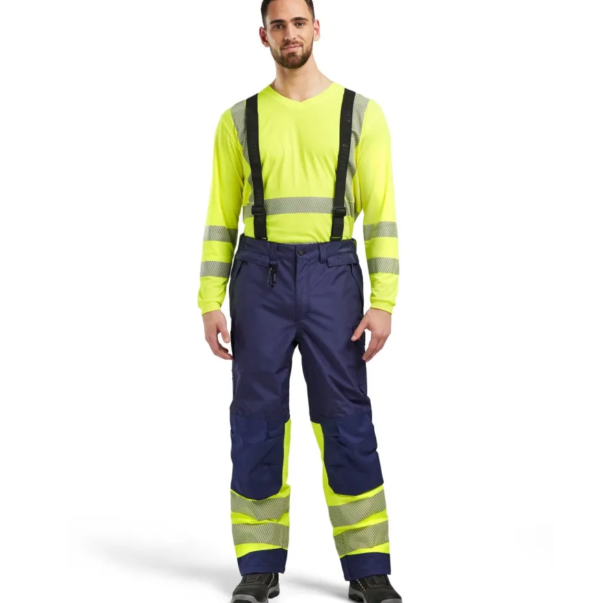 Kuorihousut Blåkläder 1877 Highvis, tuulen/vedenpitävät