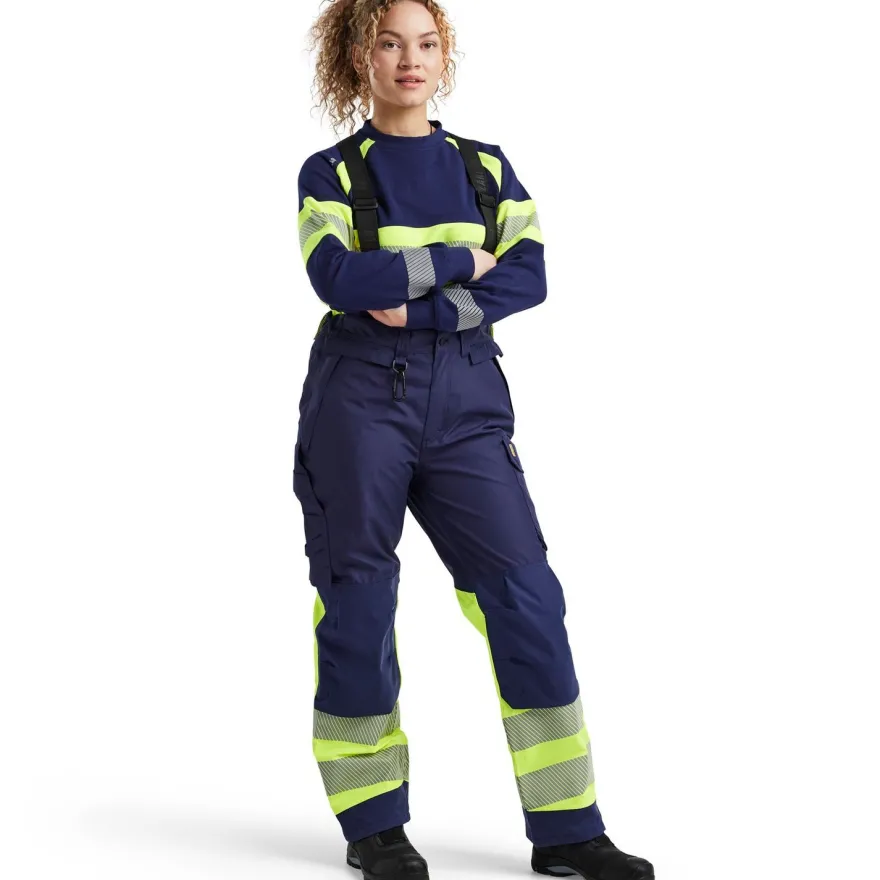 Kuorihousut Blåkläder 1877 Highvis, tuulen/vedenpitävät