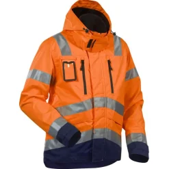Kuoritakki Blåkläder Highvis 4837, oranssi/mariininsininen