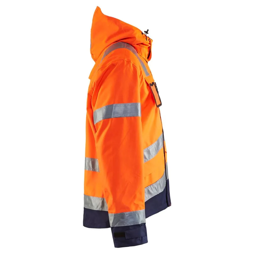 Kuoritakki Blåkläder Highvis 4837, oranssi/mariininsininen