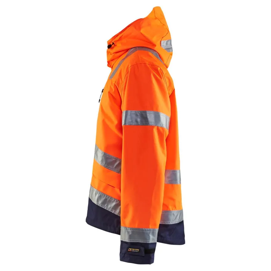 Kuoritakki Blåkläder Highvis 4837, oranssi/mariininsininen