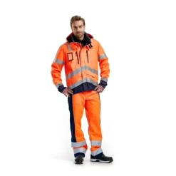 Kuoritakki Blåkläder Highvis 4837, oranssi/mariininsininen