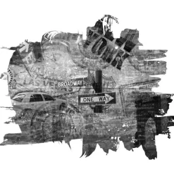 Kuvatapetti Artgeist Black and white New York collage, eri kokoja