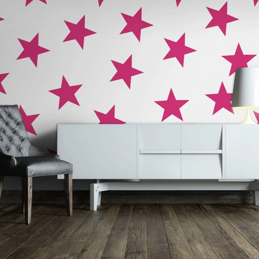 Kuvatapetti Artgeist Pink Star, eri kokoja