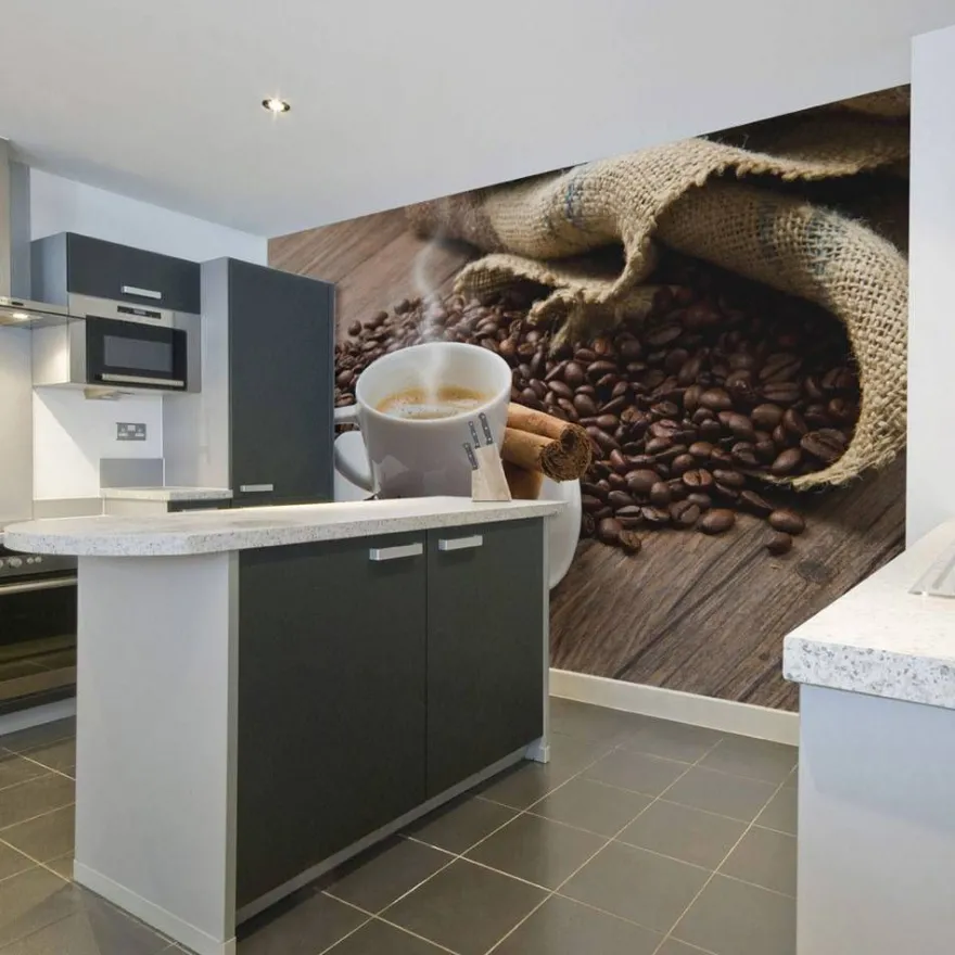 Kuvatapetti Artgeist Star anise coffee, eri kokoja