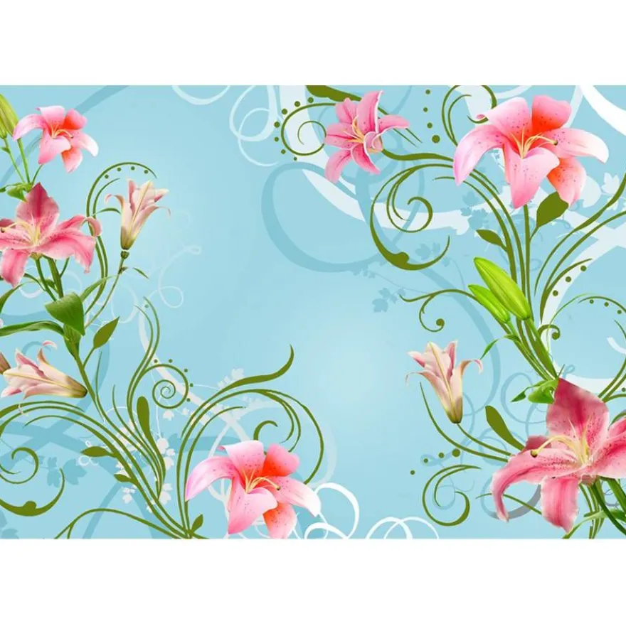 Kuvatapetti Artgeist Subtle beauty of the lilies II, eri kokoja