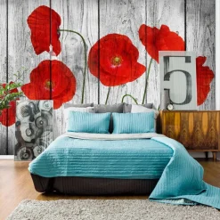 Kuvatapetti Artgeist Tale of Red Poppies, eri kokoja