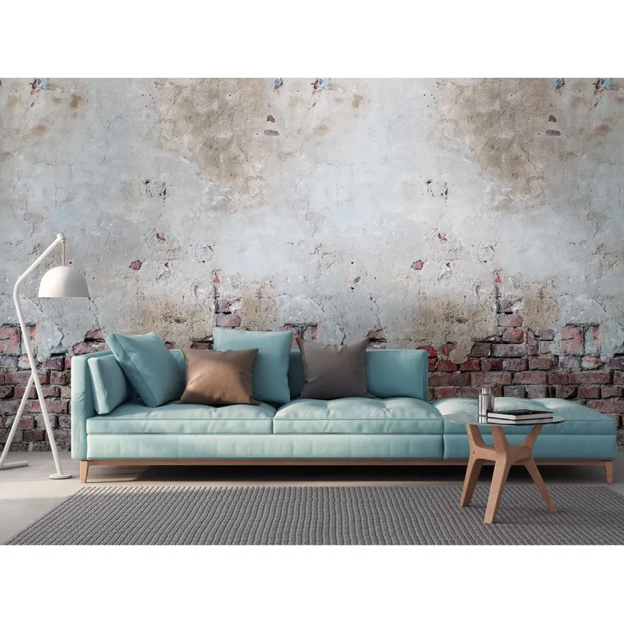 Kuvatapetti A.S. Creation THE WALL 38336-1, 159x280cm, harmaa