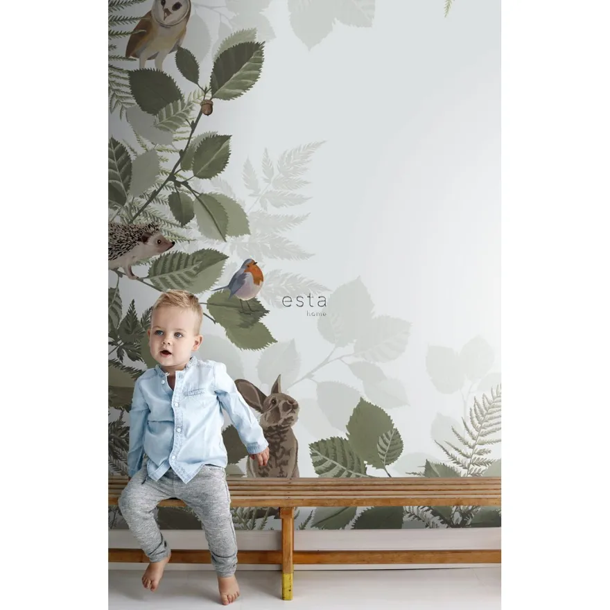 Kuvatapetti Esta Forest Friends 159049 mural, 1.5m x 2.79m