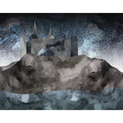 Kuvatapetti Rebel Walls Cliff Castle, non-woven, mittatilaus