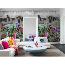 Kuvatapetti Rebel Walls Concrete Art, non-woven, mittatilaus
