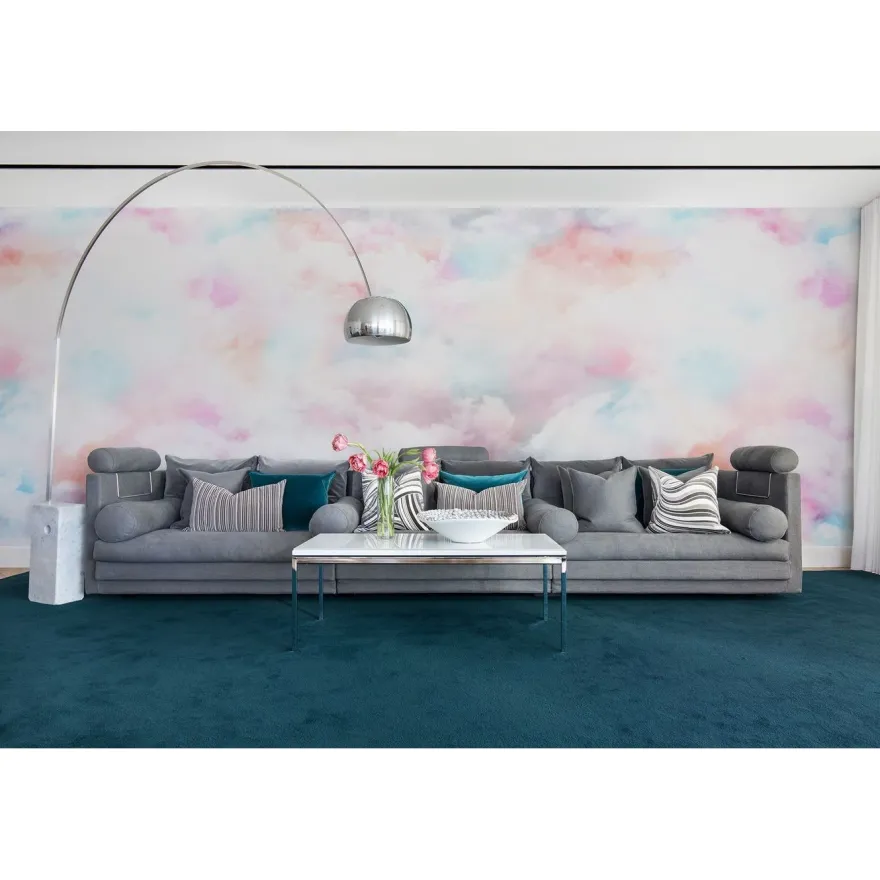 Kuvatapetti Rebel Walls Coral Clouds, non-woven, mittatilaus