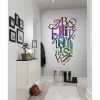 Kuvatapetti Rebel Walls Ink Letters Rainbow, non-woven, mittatilaus