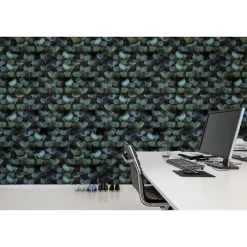 Kuvatapetti Rebel Walls Peacock Plumage, non-woven, mittatilaus
