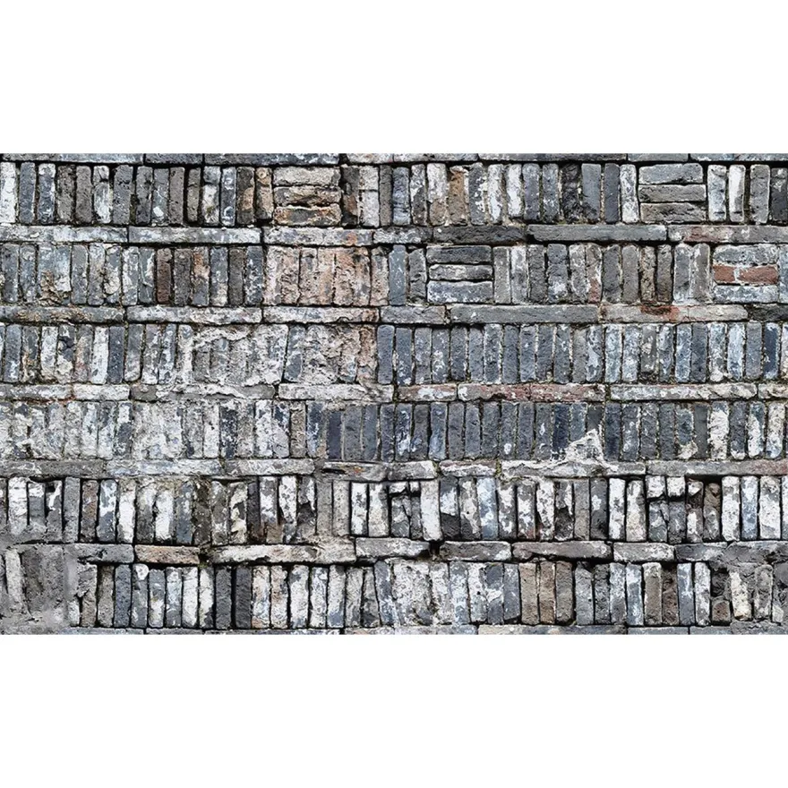 Kuvatapetti Rebel Walls Stacked Bricks, non-woven, mittatilaus