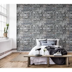 Kuvatapetti Rebel Walls Stacked Bricks, non-woven, mittatilaus
