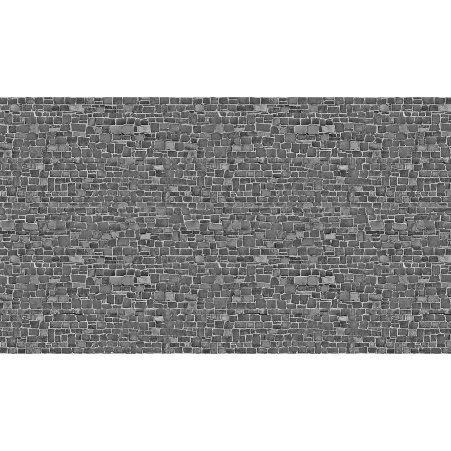 Kuvatapetti Rebel Walls Stonewall Black, non-woven, mittatilaus