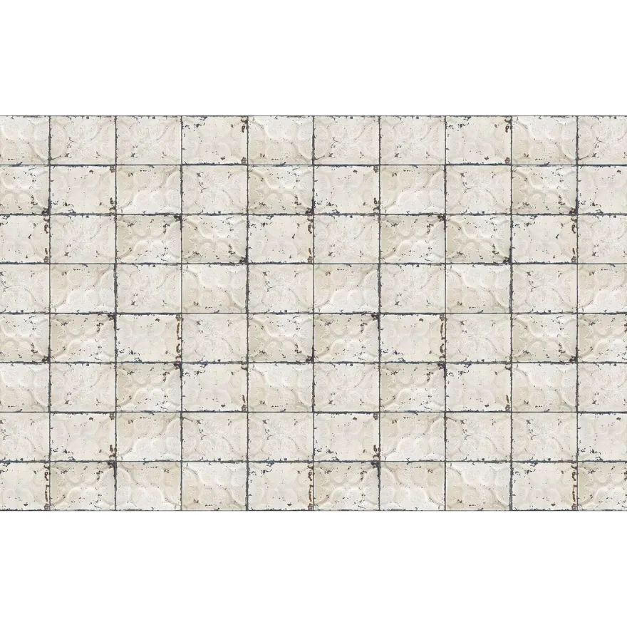 Kuvatapetti Rebel Walls Tin Plates Ontario, non-woven, mittatilaus