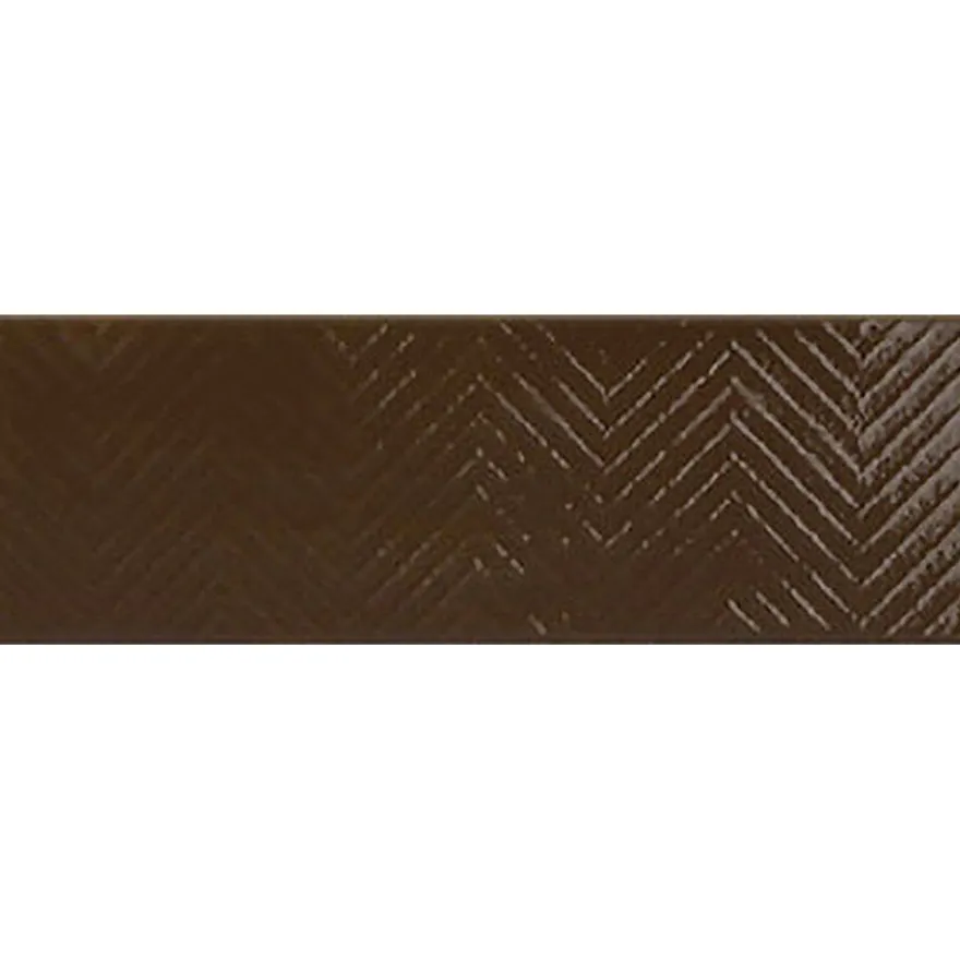Kuviolaatta Pukkila Soho Chocolat, kiiltävä, struktuuri, 297x97mm