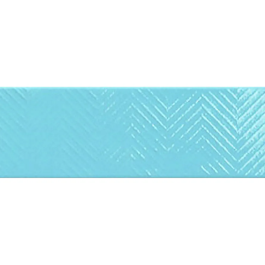 Kuviolaatta Pukkila Soho Light blue, kiiltävä, struktuuri, 297x97mm