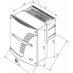 Kylmähuoneen jäähdytysyksikkö Norcool CU-900 ECO 20000l