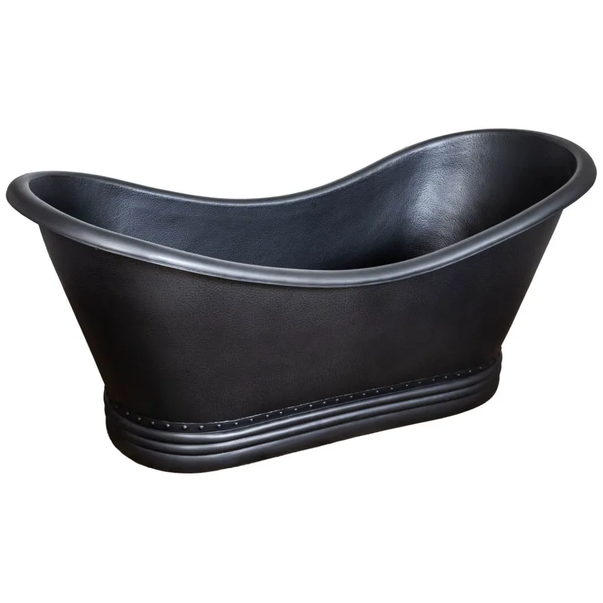 Kylpyamme GemLook WS-T-052/68, 280l, 172 x 81 x 78 cm, kupari, mattamusta viimeistely
