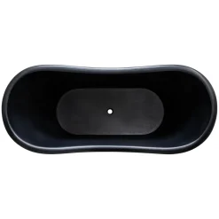 Kylpyamme GemLook WS-T-052/68, 280l, 172 x 81 x 78 cm, kupari, mattamusta viimeistely