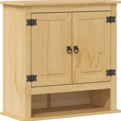 Kylpyhuoneen kaappi Corona 70x33x71,5 cm täysi mänty (13406)