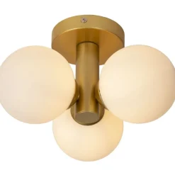 Kylpyhuoneen kattovalaisin Lucide Trudy Ø28cm, 3xG9, IP44, eri värejä