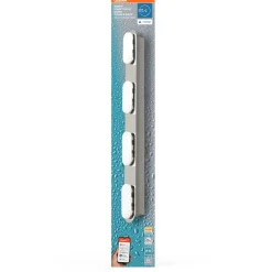 Kylpyhuoneen seinävalaisin Osram Smart+ Matter Orbis Duplo IP44 Tunable White hopea, eri kokoja