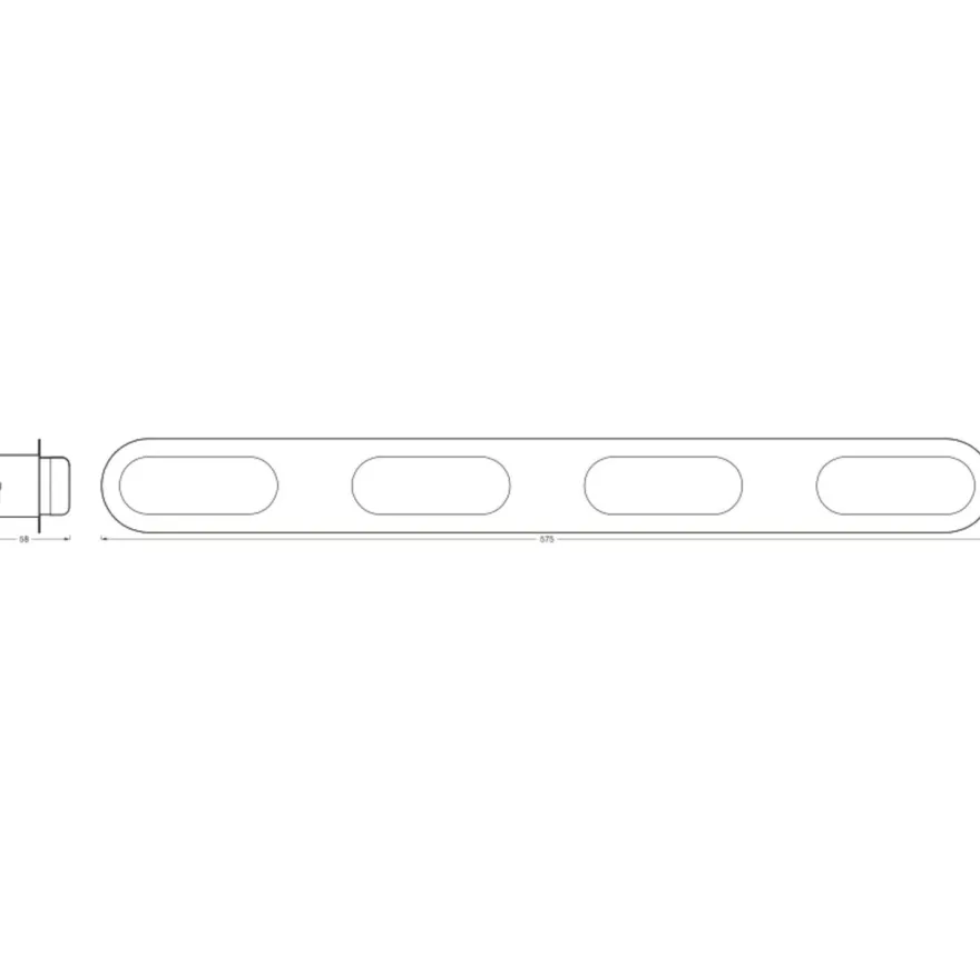 Kylpyhuoneen seinävalaisin Osram Smart+ Matter Orbis Duplo IP44 Tunable White hopea, eri kokoja