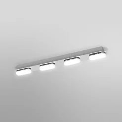 Kylpyhuoneen seinävalaisin Osram Smart+ Matter Orbis Duplo IP44 Tunable White hopea, eri kokoja