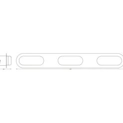Kylpyhuoneen seinävalaisin Osram Smart+ Matter Orbis Duplo IP44 Tunable White hopea, eri kokoja