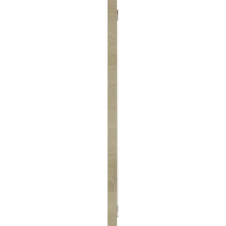 Kylpyhuonepeili, Sonoma-tammi, 100x1,5x37 cm, lastulevy