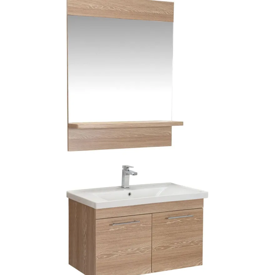 Kylpyhuoneryhmä Linento Bathroom Sequoia peili, eri kokoja