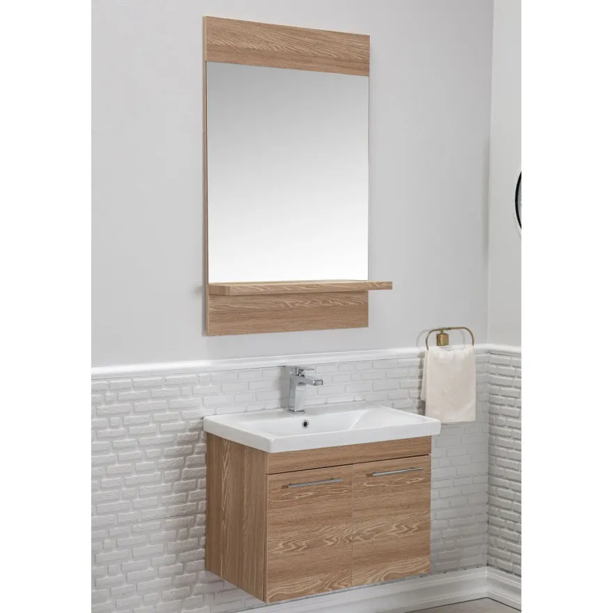Kylpyhuoneryhmä Linento Bathroom Sequoia peili, eri kokoja