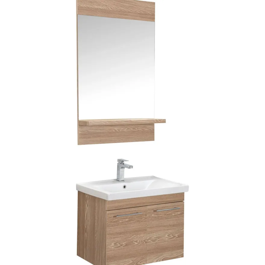 Kylpyhuoneryhmä Linento Bathroom Sequoia peili, eri kokoja