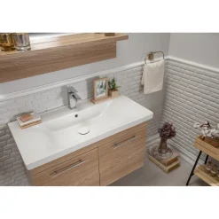Kylpyhuoneryhmä Linento Bathroom Sequoia peili, eri kokoja