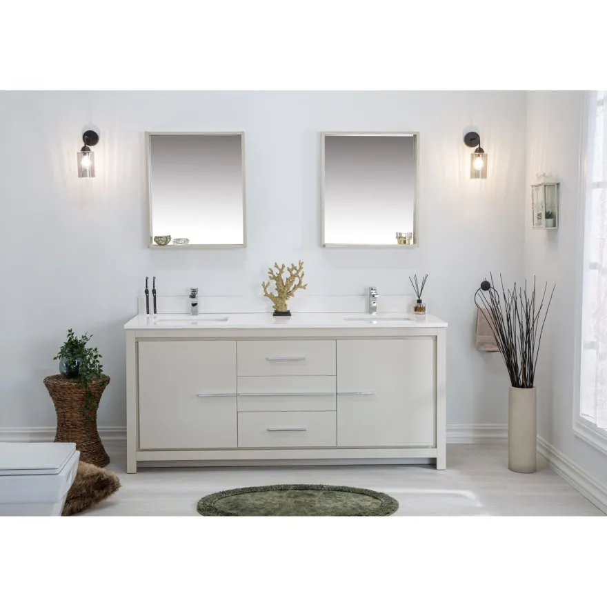 Kylpyhuoneryhmä Linento Bathroom Superior kaksi allasta ja peiliä, eri kokoja ja värejä