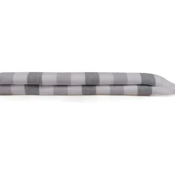 Kylpypyyhe Linento, 70x140cm, harmaa/valkoinen, 2kpl