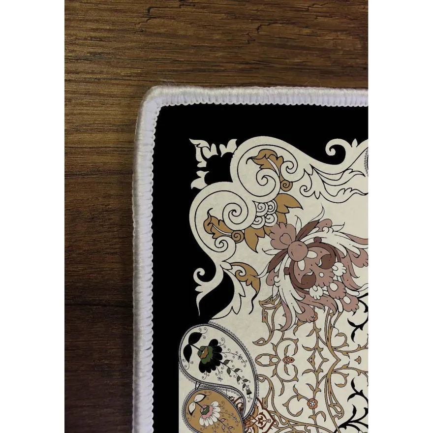 Kynnysmatto Linento HMNT821, 50x80cm, musta/beige