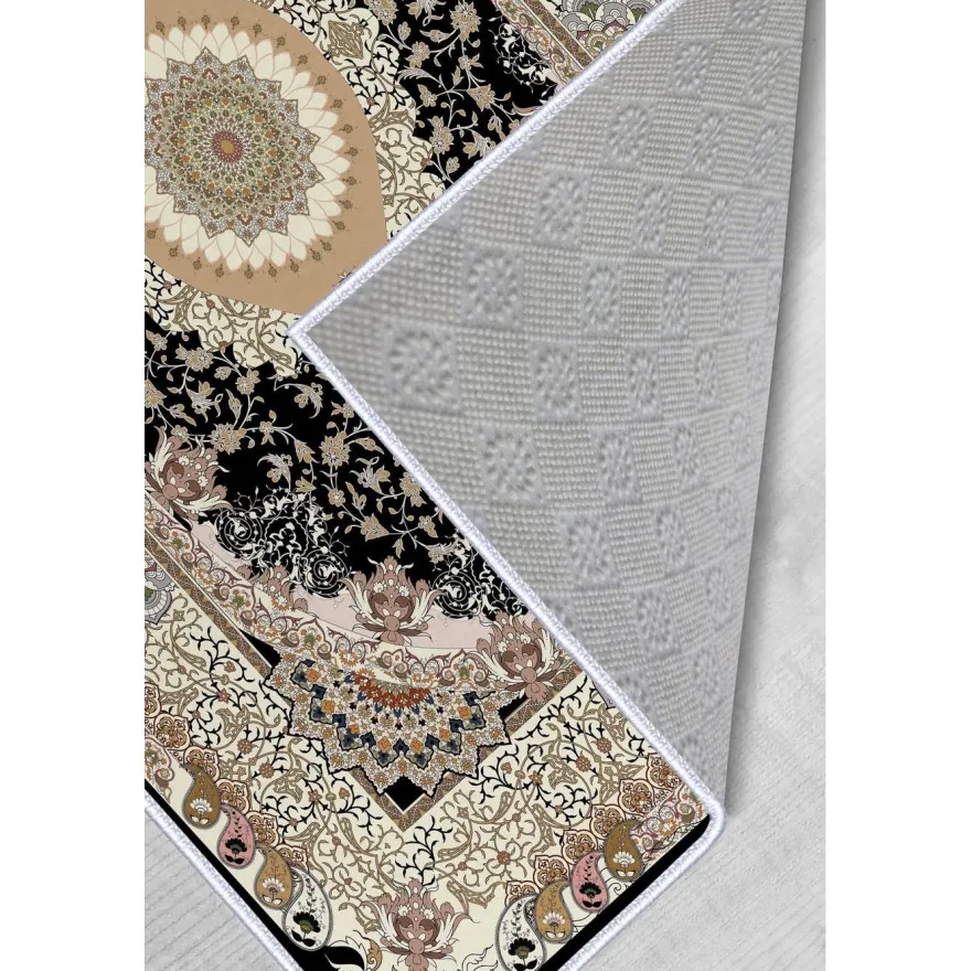 Kynnysmatto Linento HMNT821, 50x80cm, musta/beige