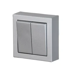 Kytkin ABB Impressivo - 6+6/16AX/250V/IP21 PPJ 0X alumiini