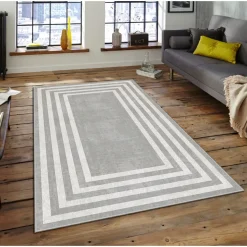 Käytävämatto Linento ASR CRPT-121, 80x140cm, harmaa