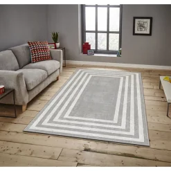 Käytävämatto Linento ASR CRPT-121, 80x140cm, harmaa