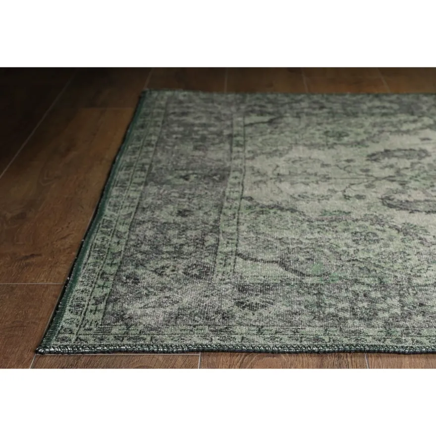 Käytävämatto Linento Blues Chenille 75x230cm vihreä