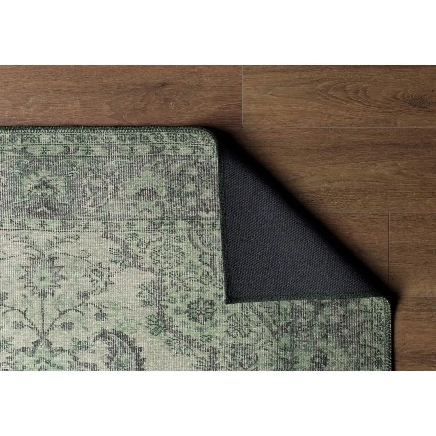 Käytävämatto Linento Blues Chenille 75x230cm vihreä
